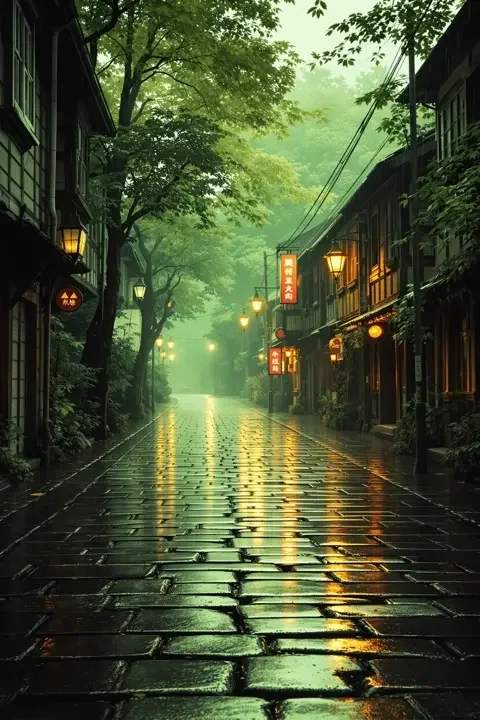 青石板路 - 电影海报